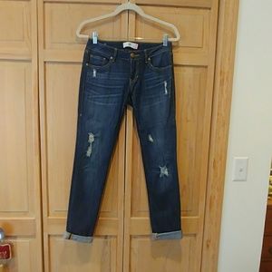 Cabi slim boyfriend jeans